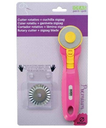 Cutter 45mm + Cuchilla Zig-Zag